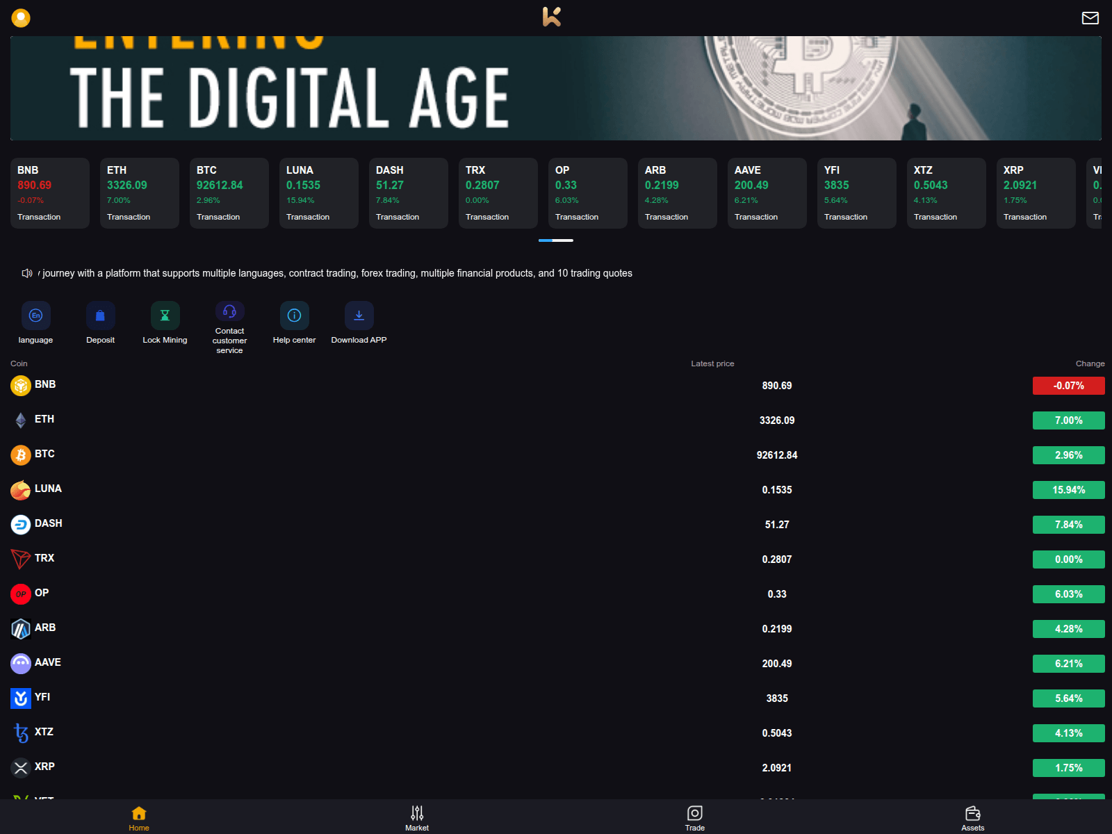 Screenshot of kgbxcoinbx.com
