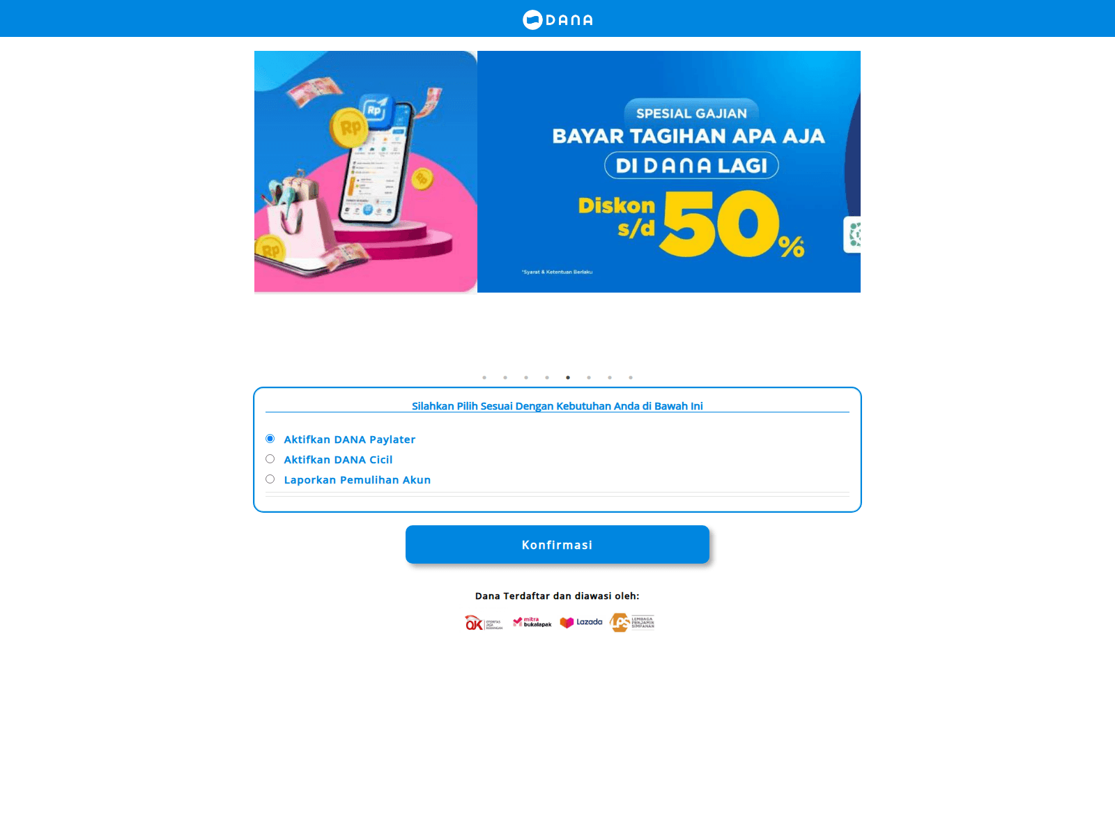 Screenshot of dananewsnindo.thebestns.biz.id