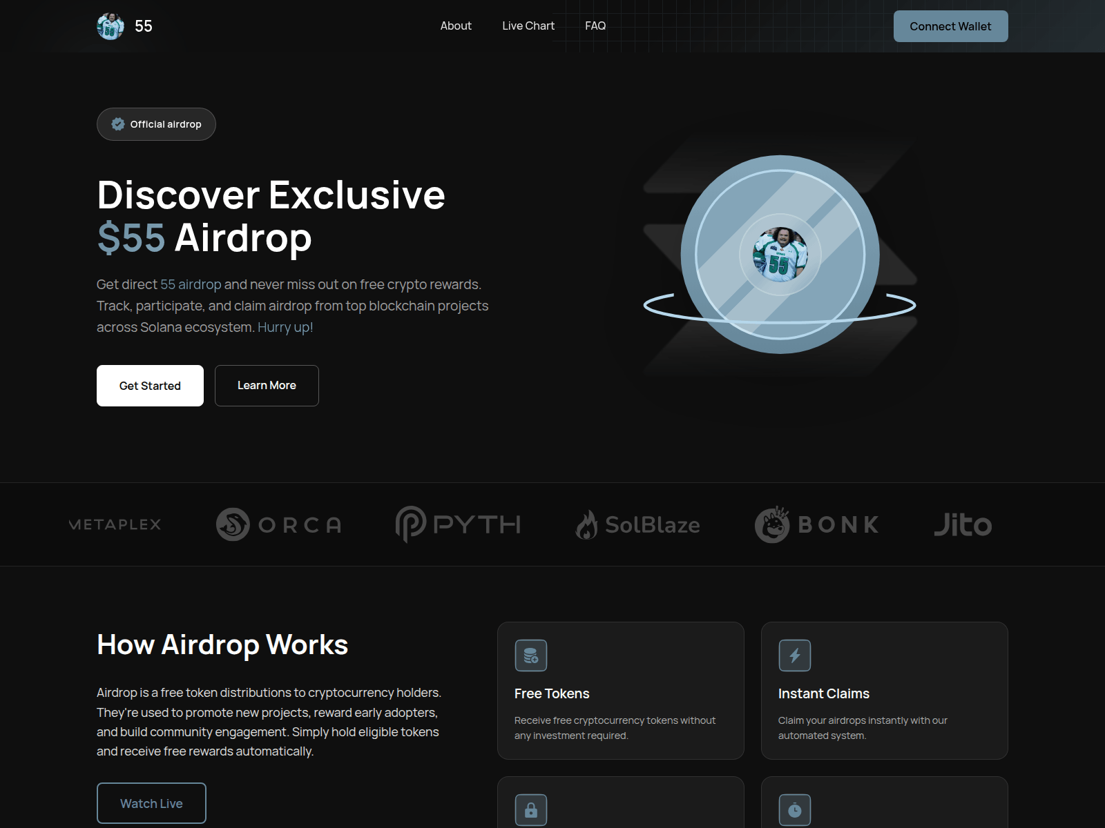 Screenshot of join-55onsol.xyz