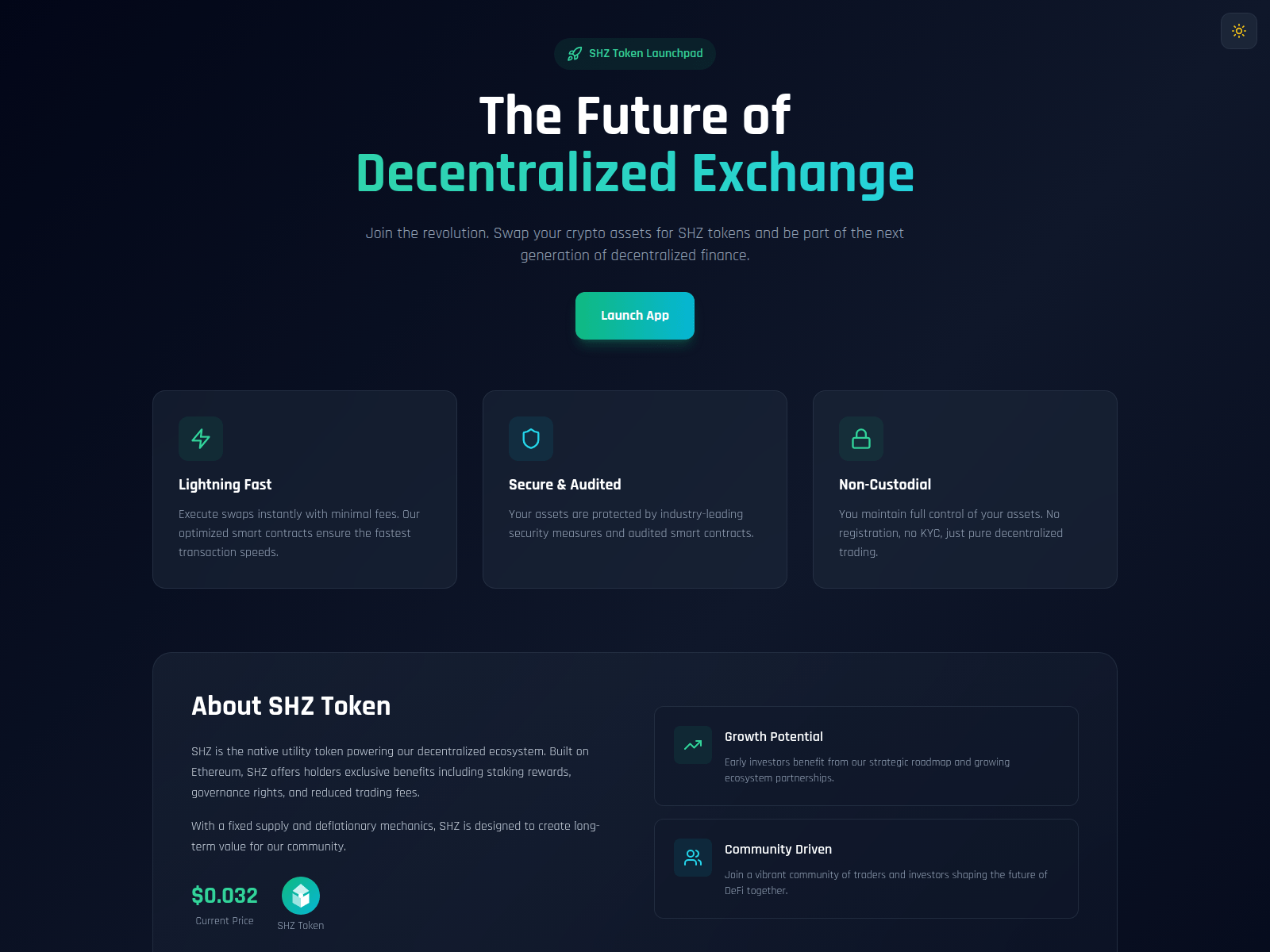 Screenshot of shztoken.com