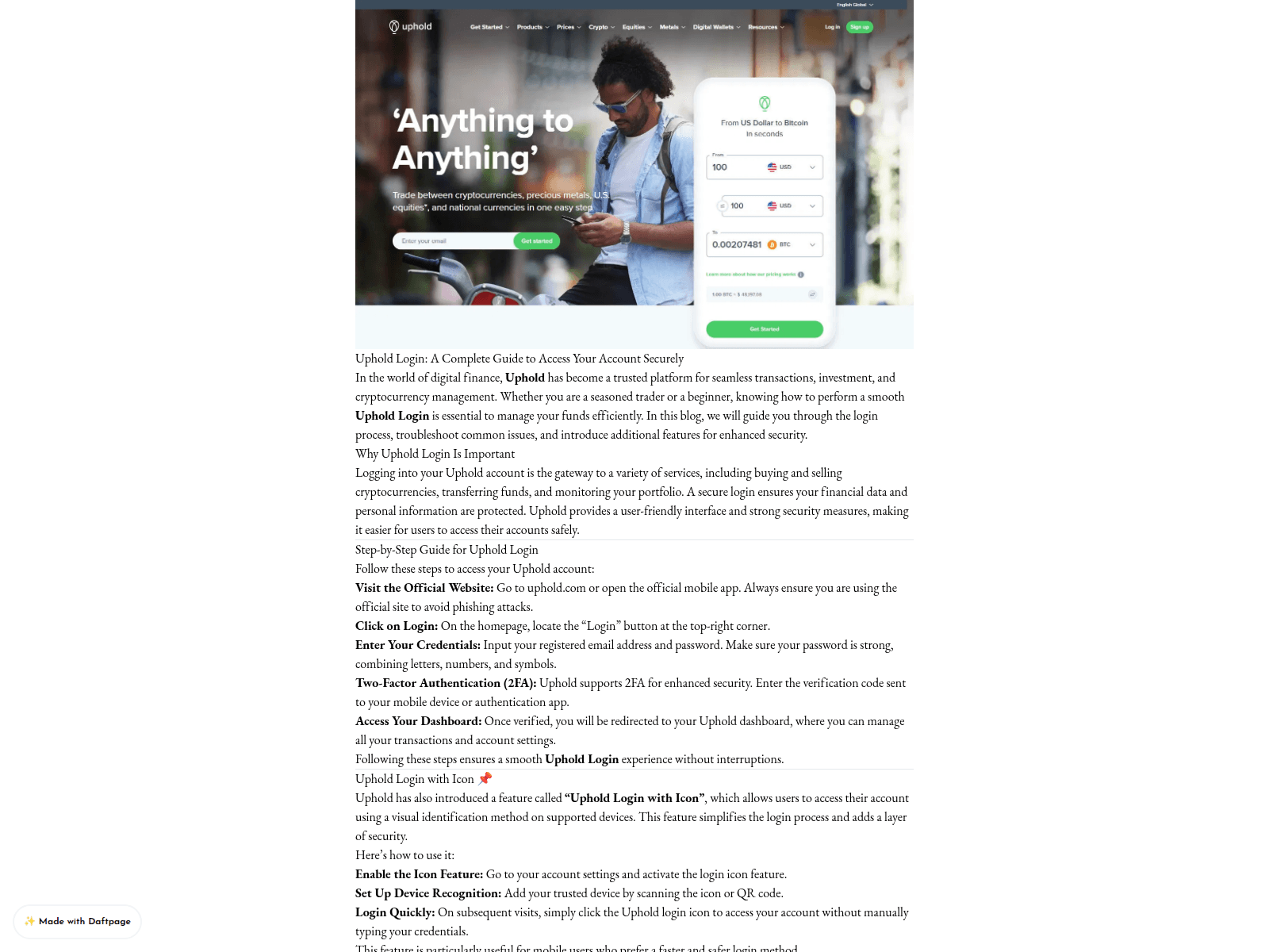 Screenshot of app-uphd.daftpage.com