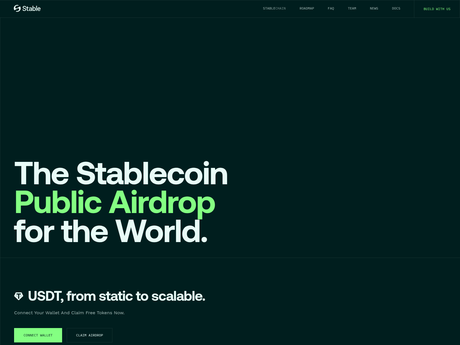 Screenshot of live-stable.org