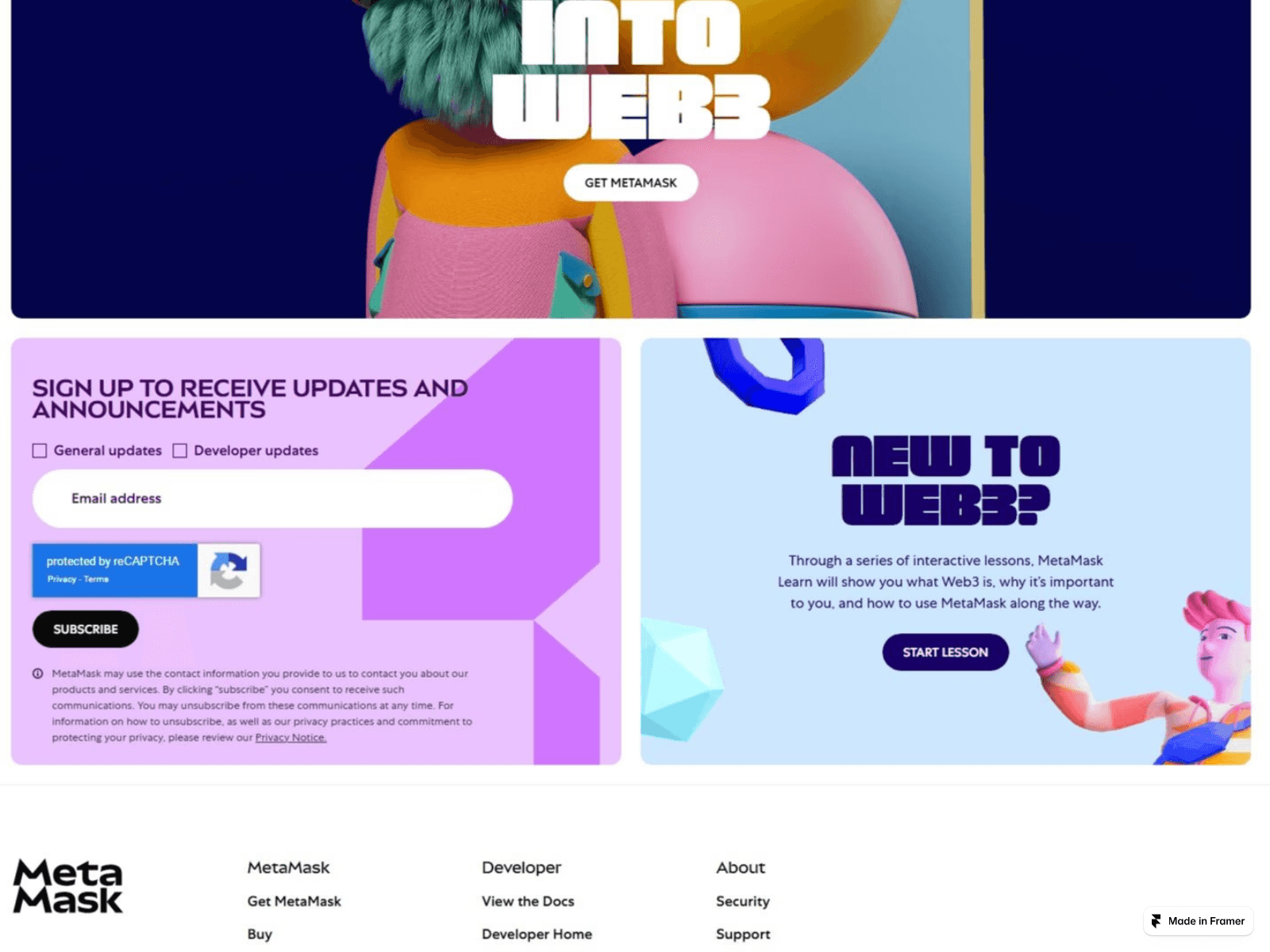 Screenshot of access-metasmk.framer.ai