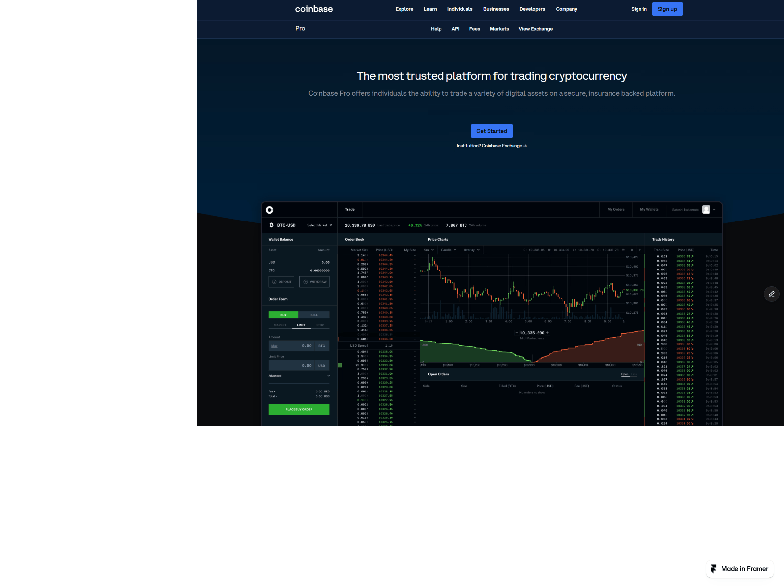 Screenshot of ordinary-evolution-327597.framer.app