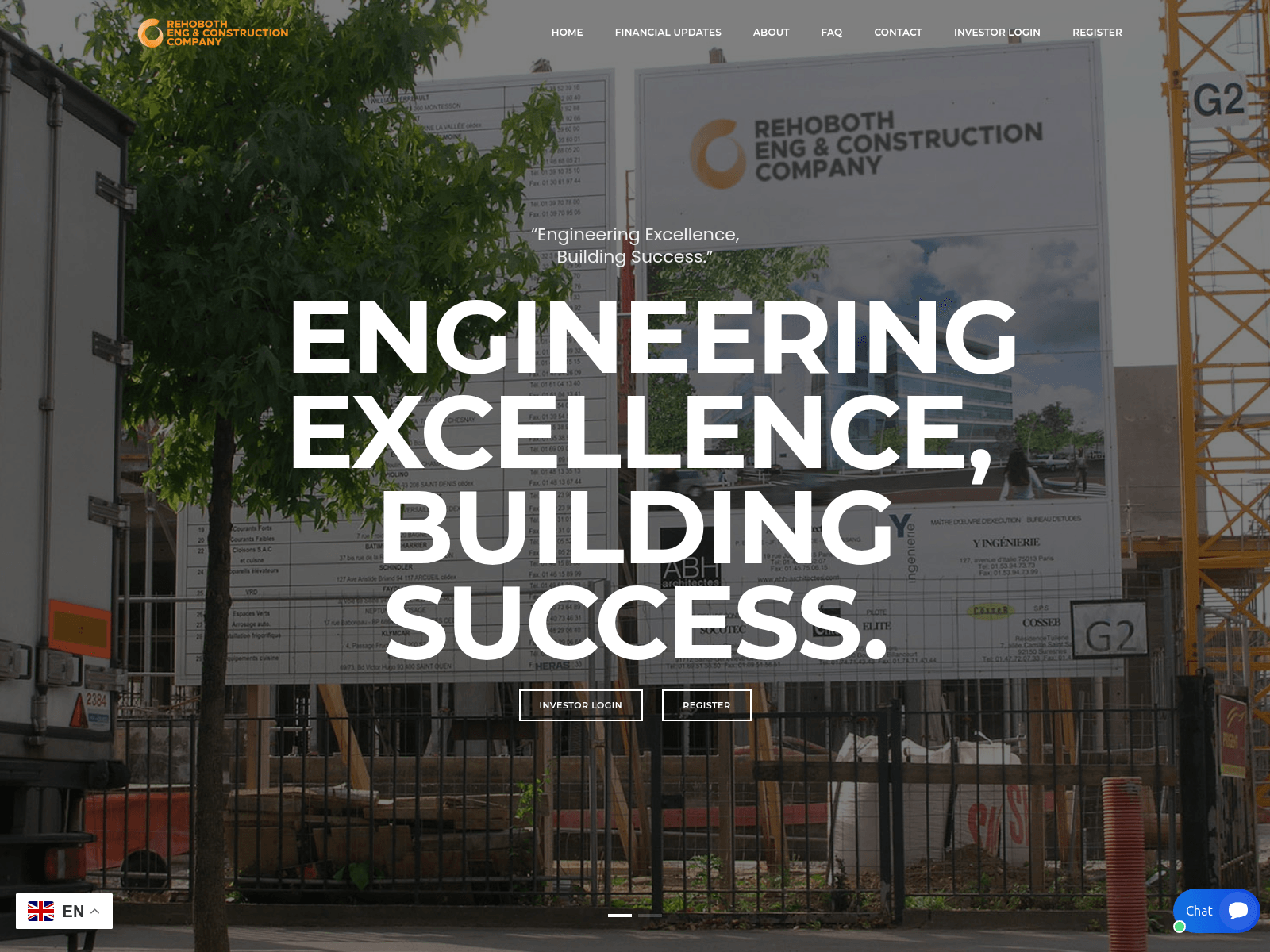 Screenshot of rehengco.com