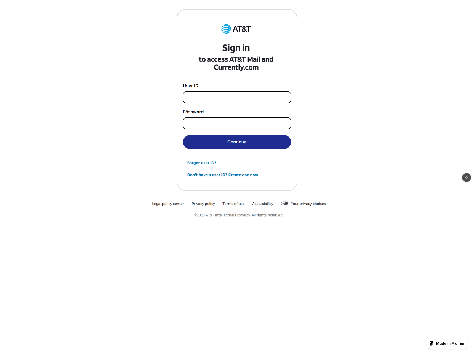 Screenshot of apparent-intend-710809.framer.app