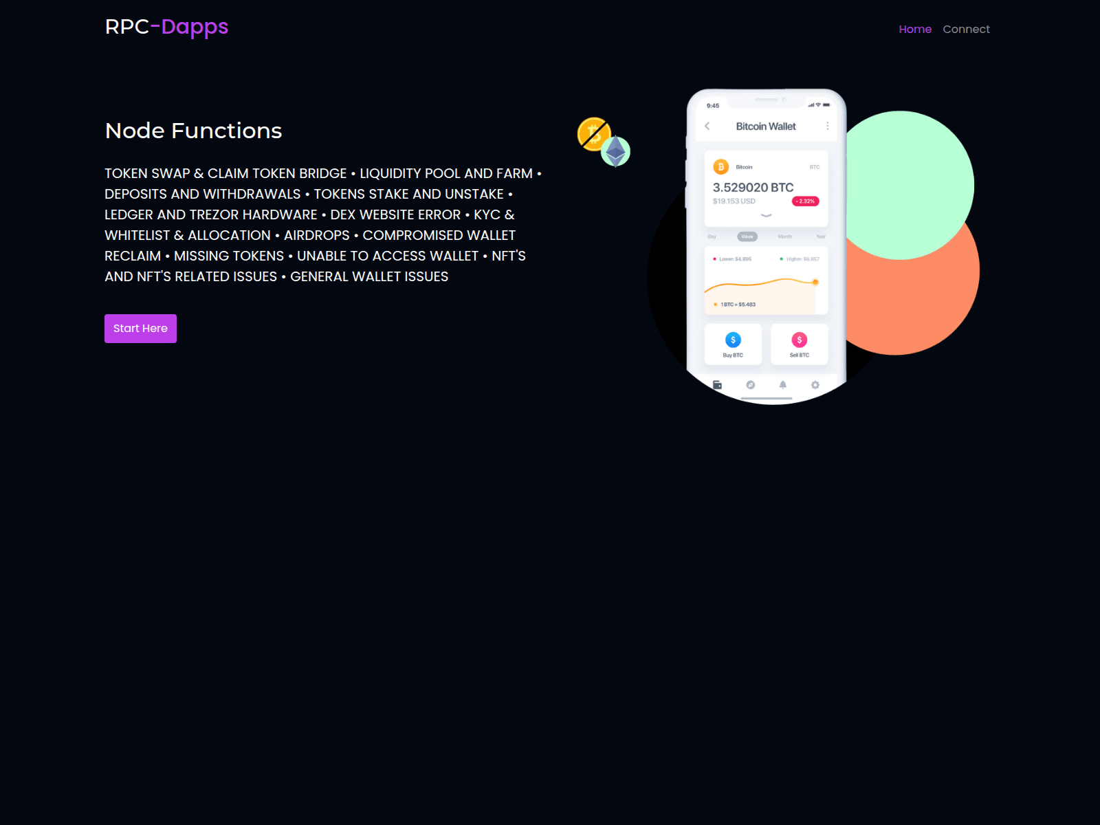 Screenshot of noderpcmainnest.pages.dev