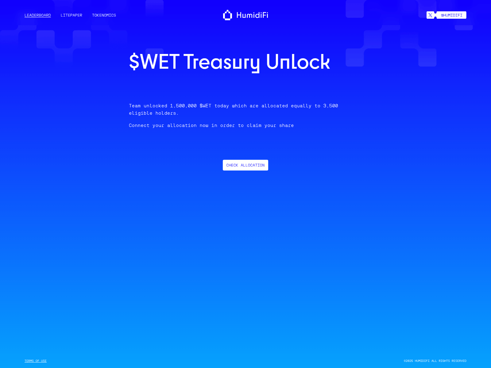Screenshot of treasury-humidifi.com