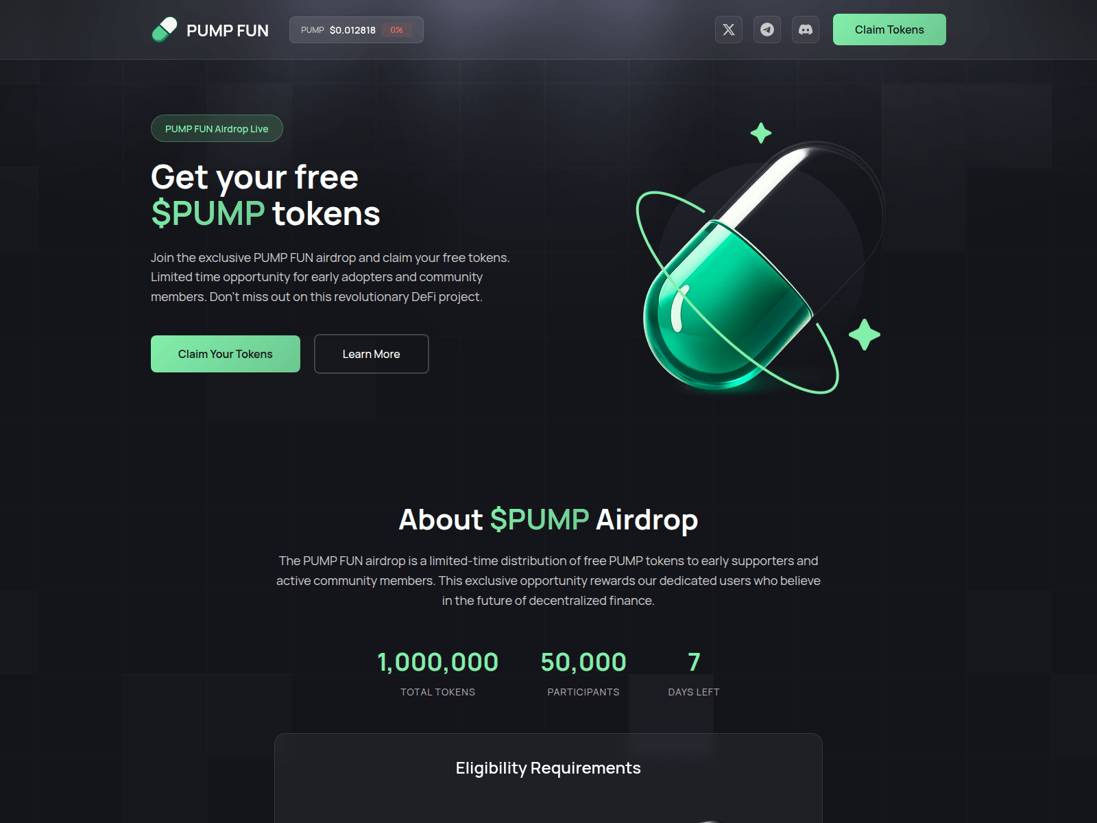 Screenshot of dfdrop.cfd