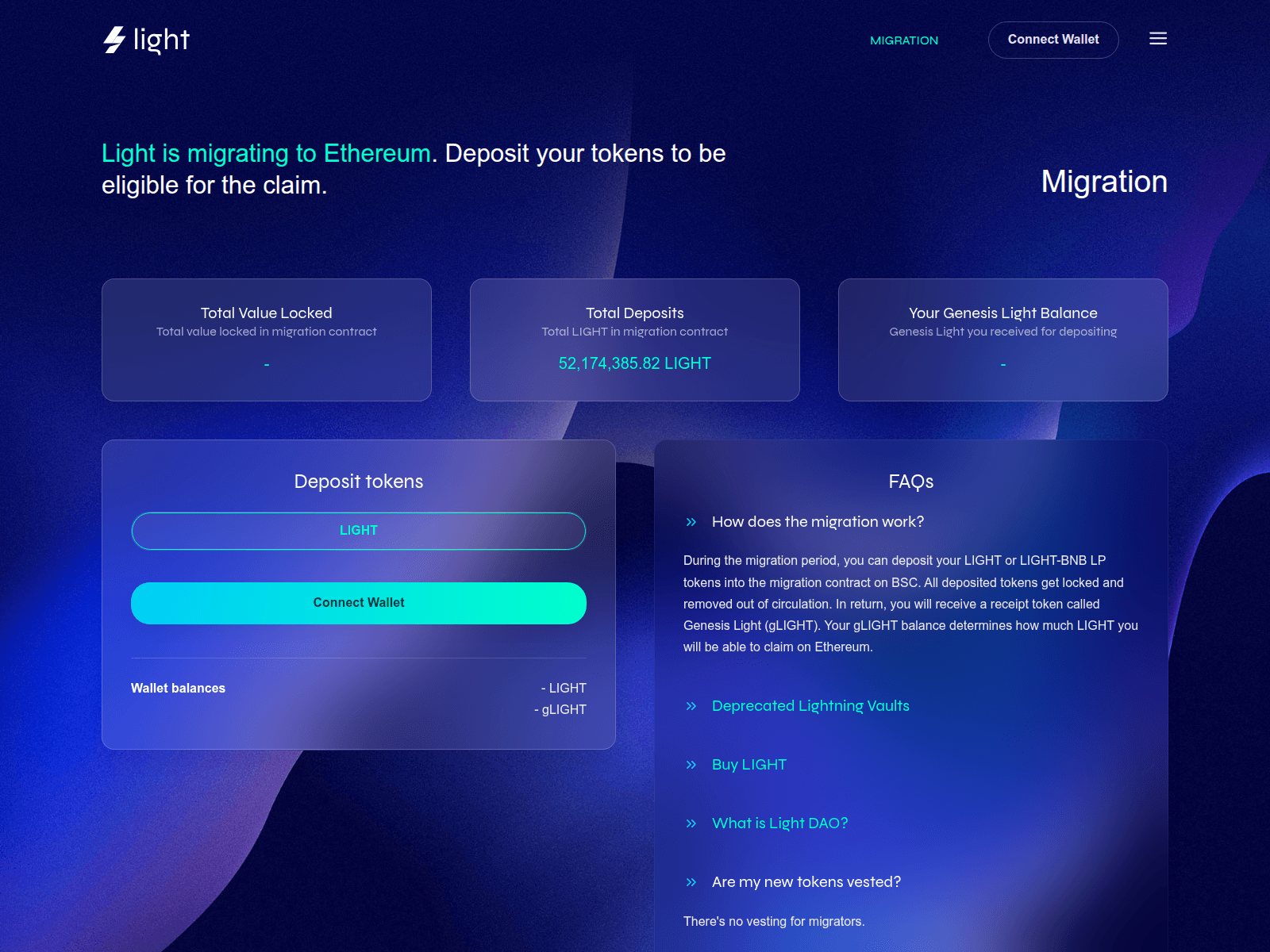 Screenshot of lightningprotocol.pro