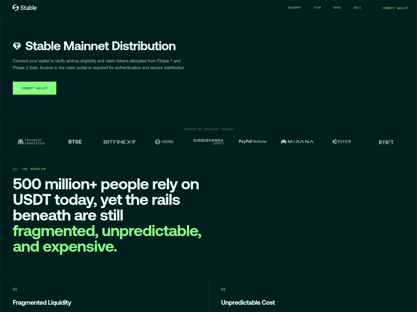 Screenshot of claims-stable.app