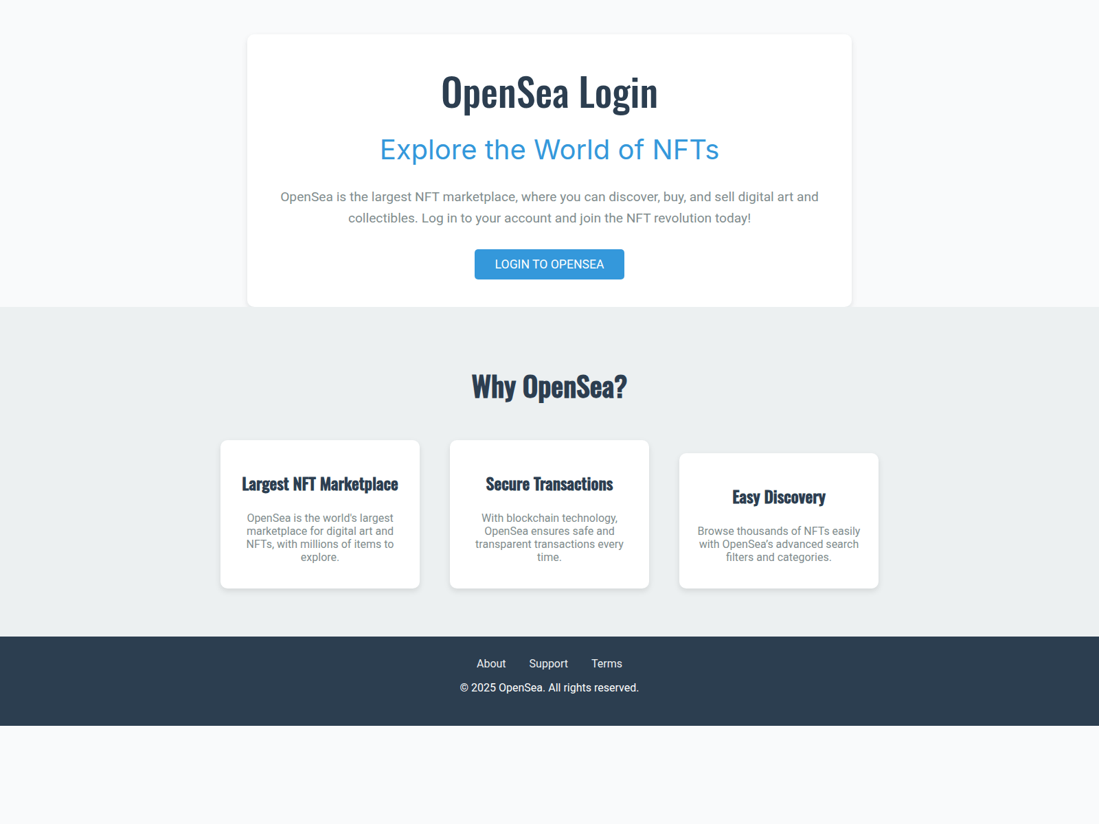 Screenshot of nft-logn-opens.pages.dev