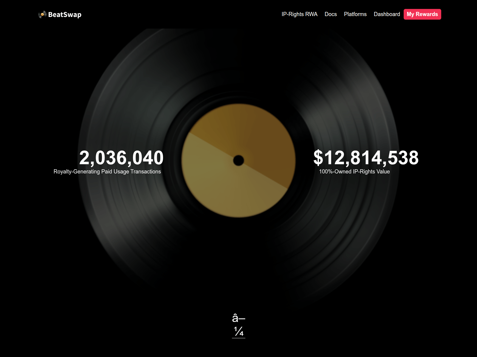 Screenshot of beatxswap.xyz