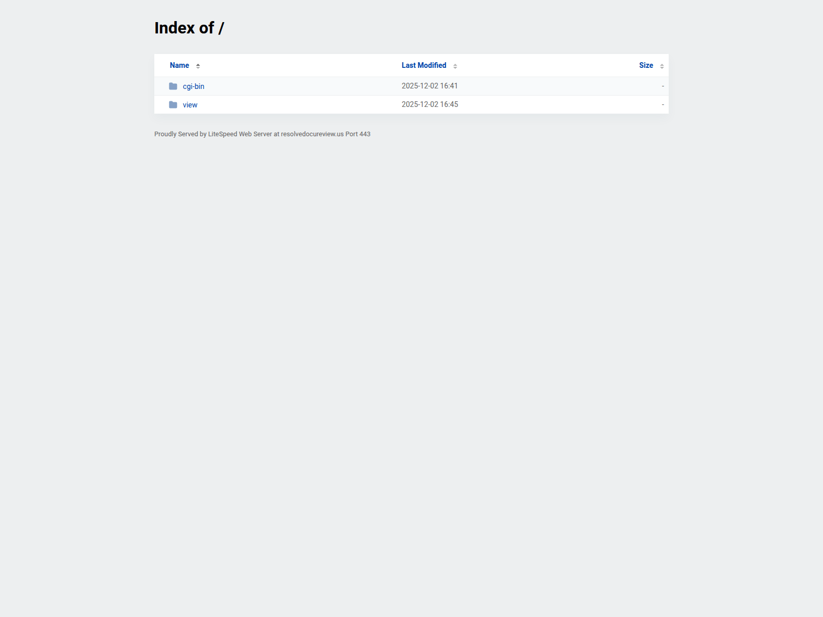 Screenshot of resolvedocureview.us