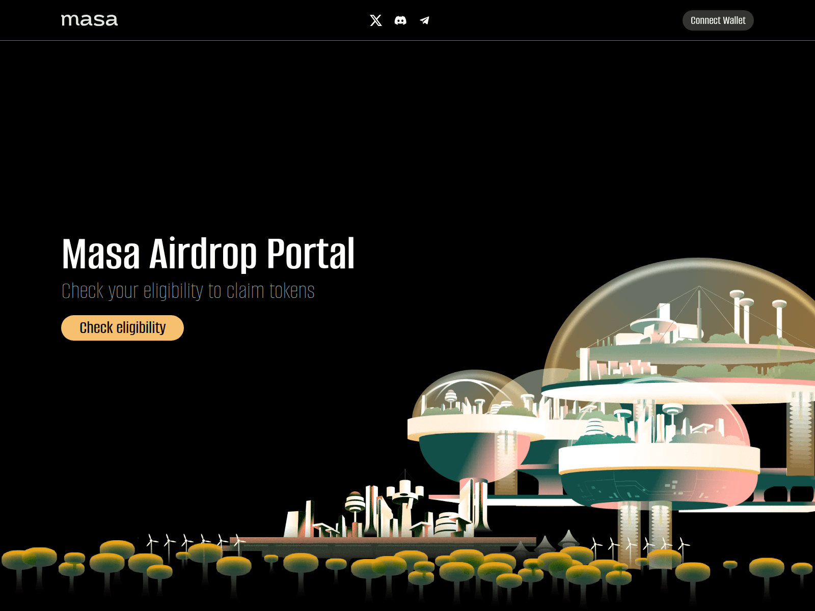Screenshot of claim-masa.pages.dev