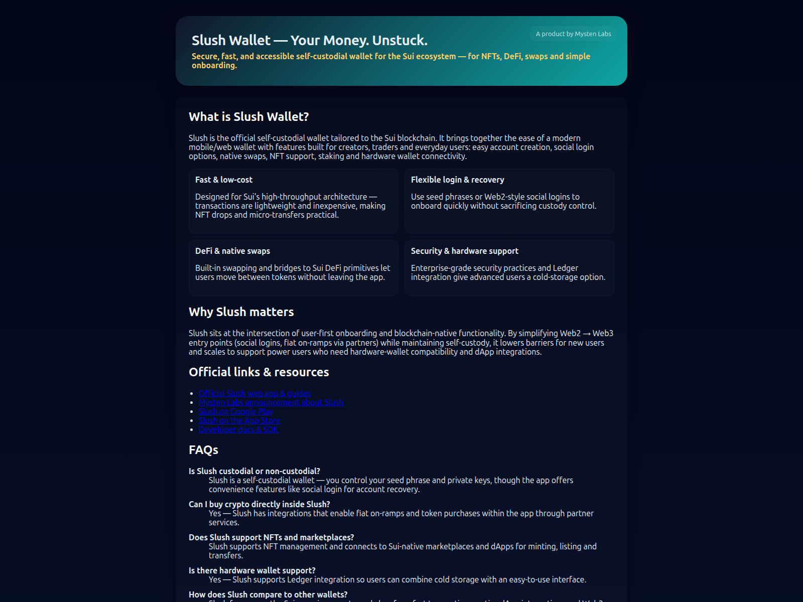 Screenshot of slush-wallett-cdn.pages.dev