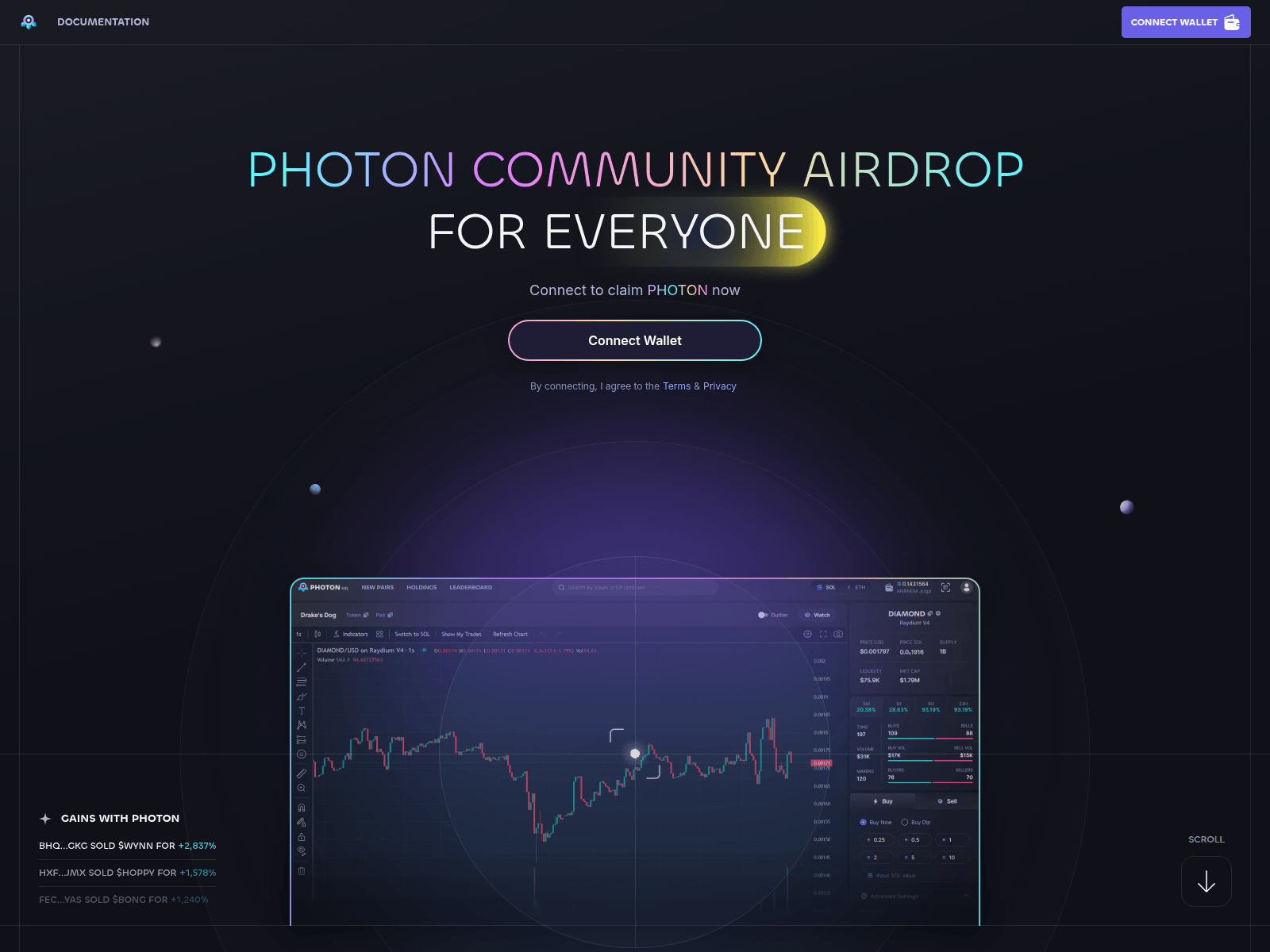Screenshot of photon-sol.me