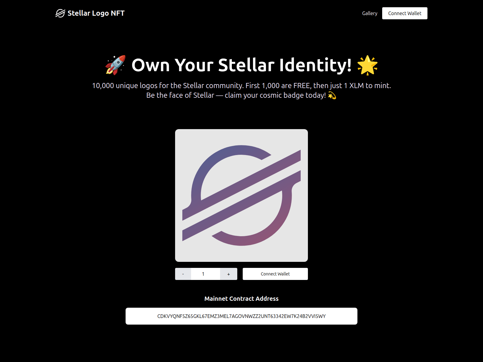 Screenshot of stellarlogos.xyz