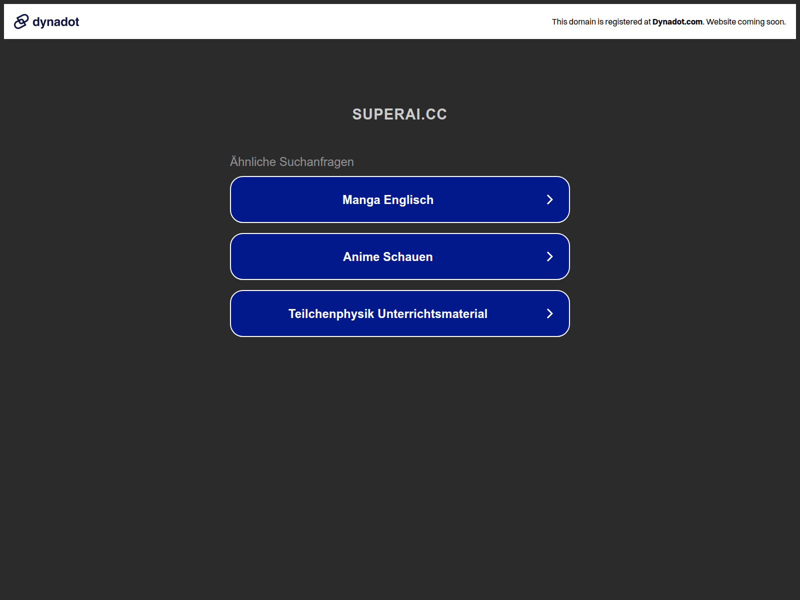Screenshot of superai.cc