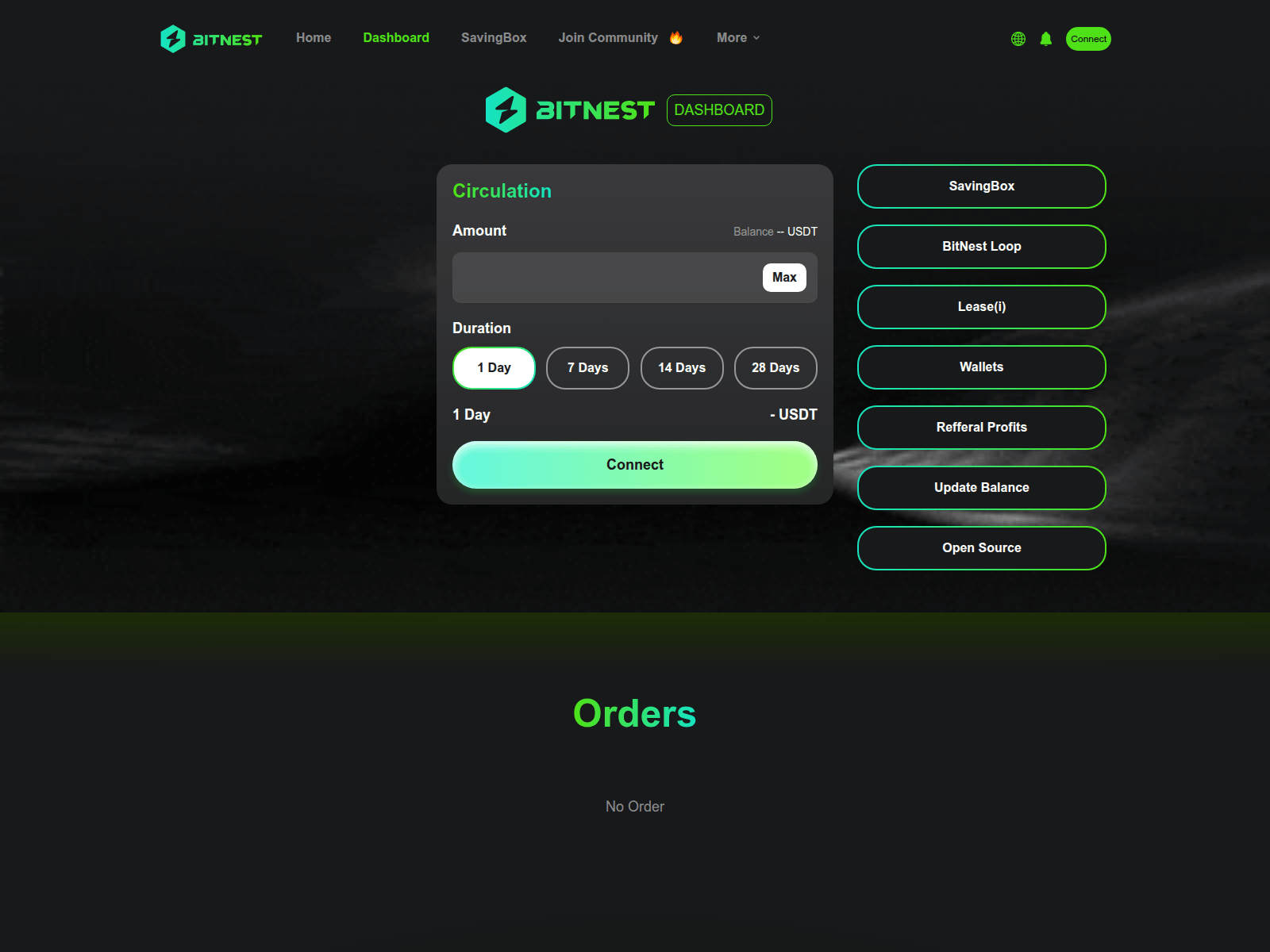 Screenshot of bitnesten.pages.dev