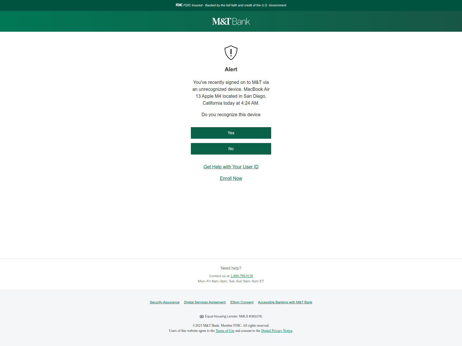 Screenshot of servicetreasurymandt.vercel.app