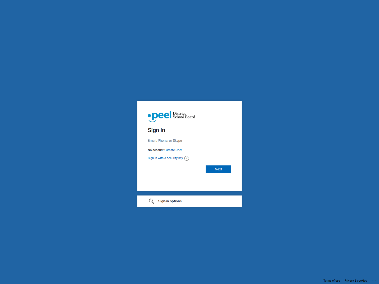 Screenshot of peeldsb-rnicrosoft-login.work.gd