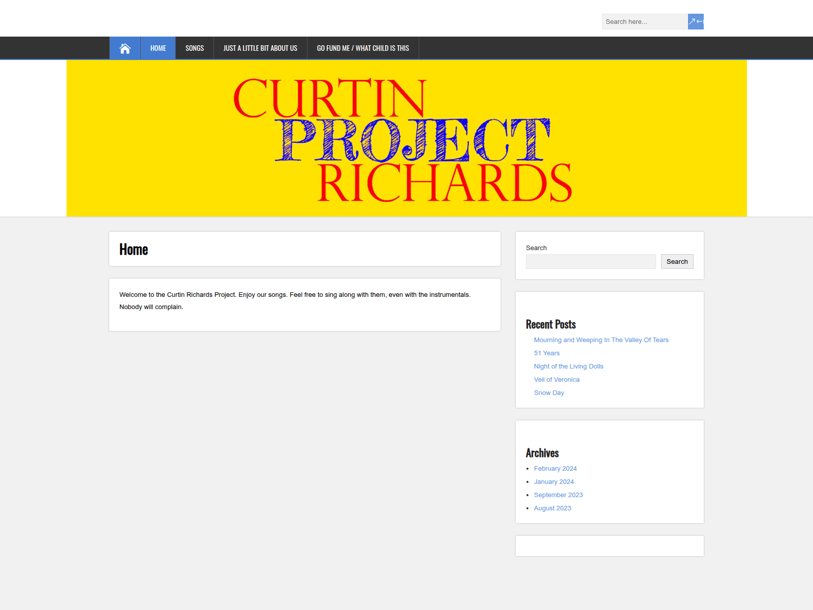 Screenshot of viamichael.com