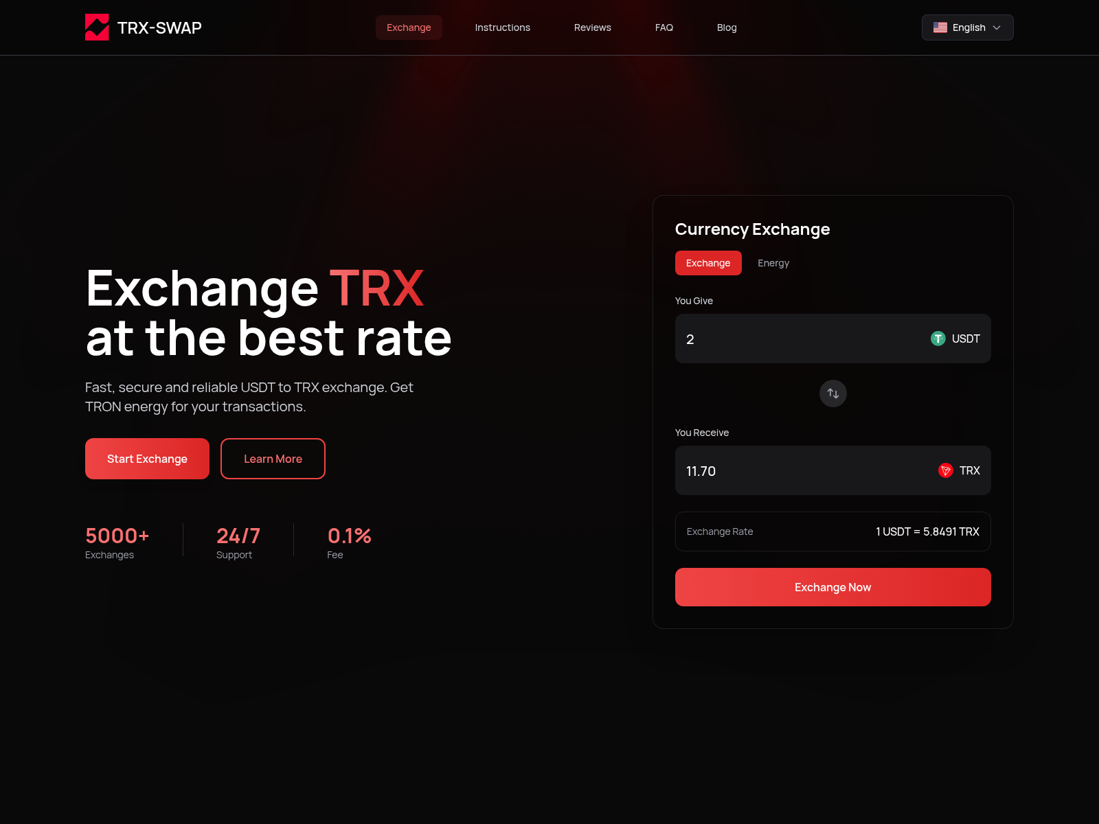 Screenshot of trx-swp.com