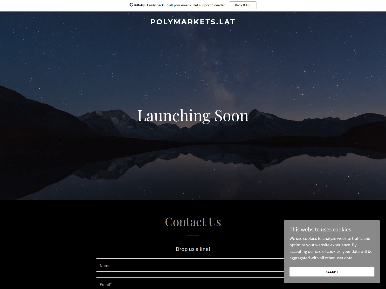 Screenshot of polymarkets.lat