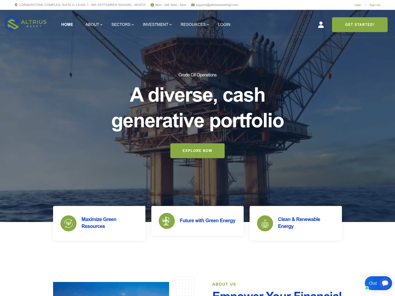 Screenshot of altriusassetmgt.com