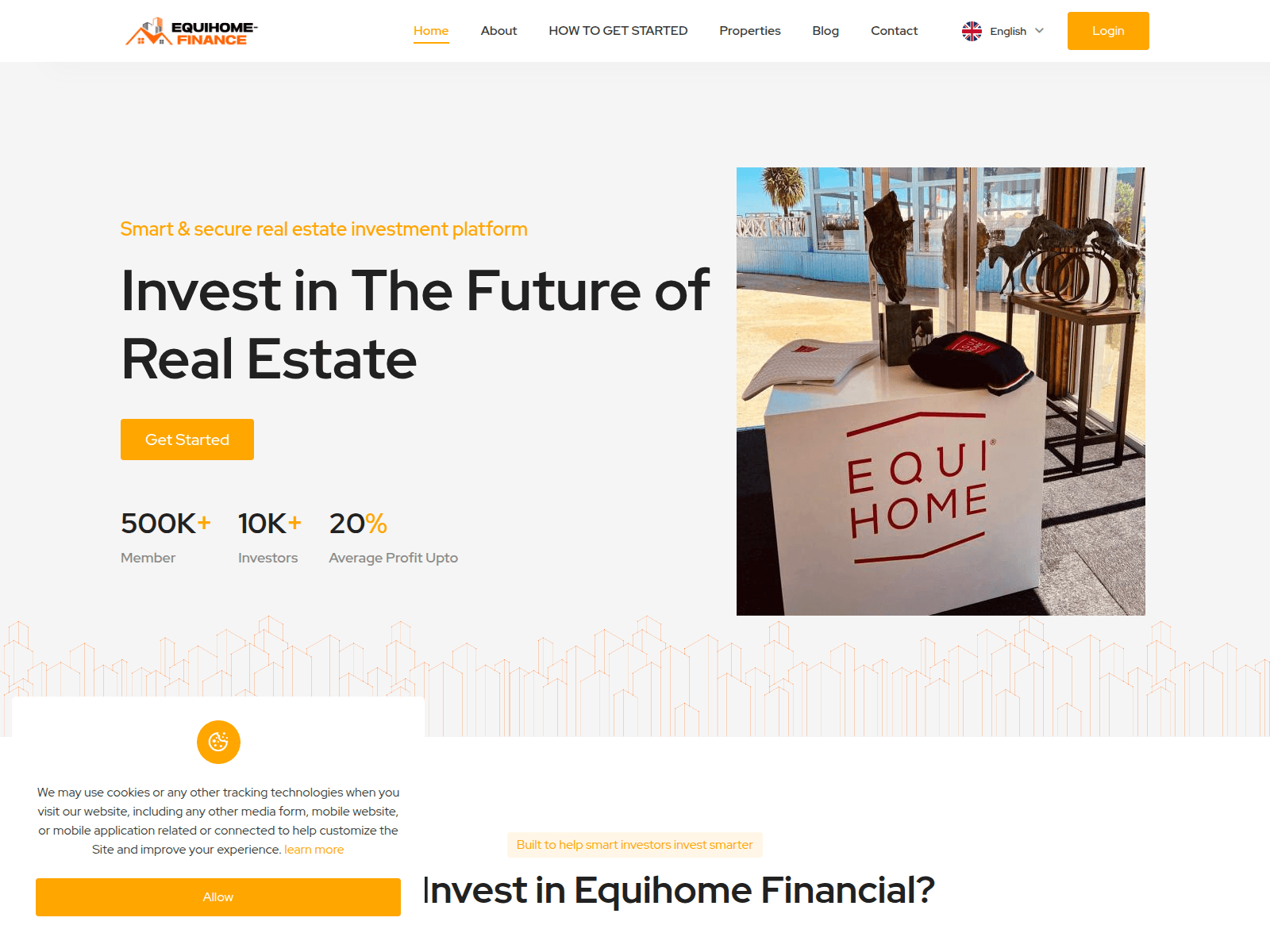 Screenshot of equihome-finance.com