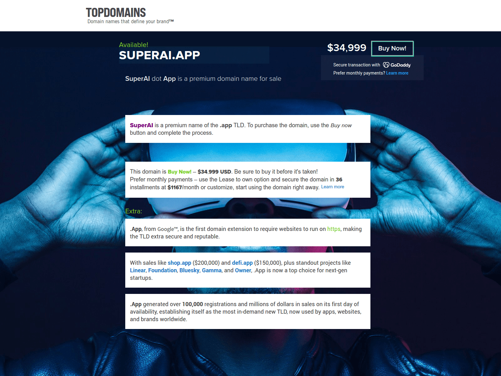 Screenshot of superai.app