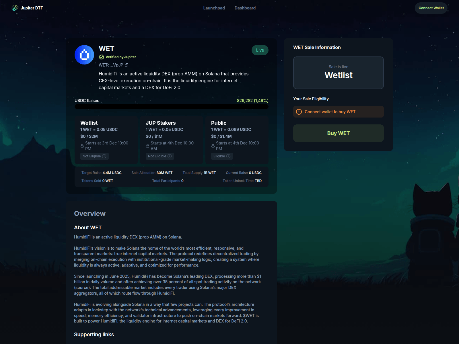 Screenshot of dtfjup-wetsale.app
