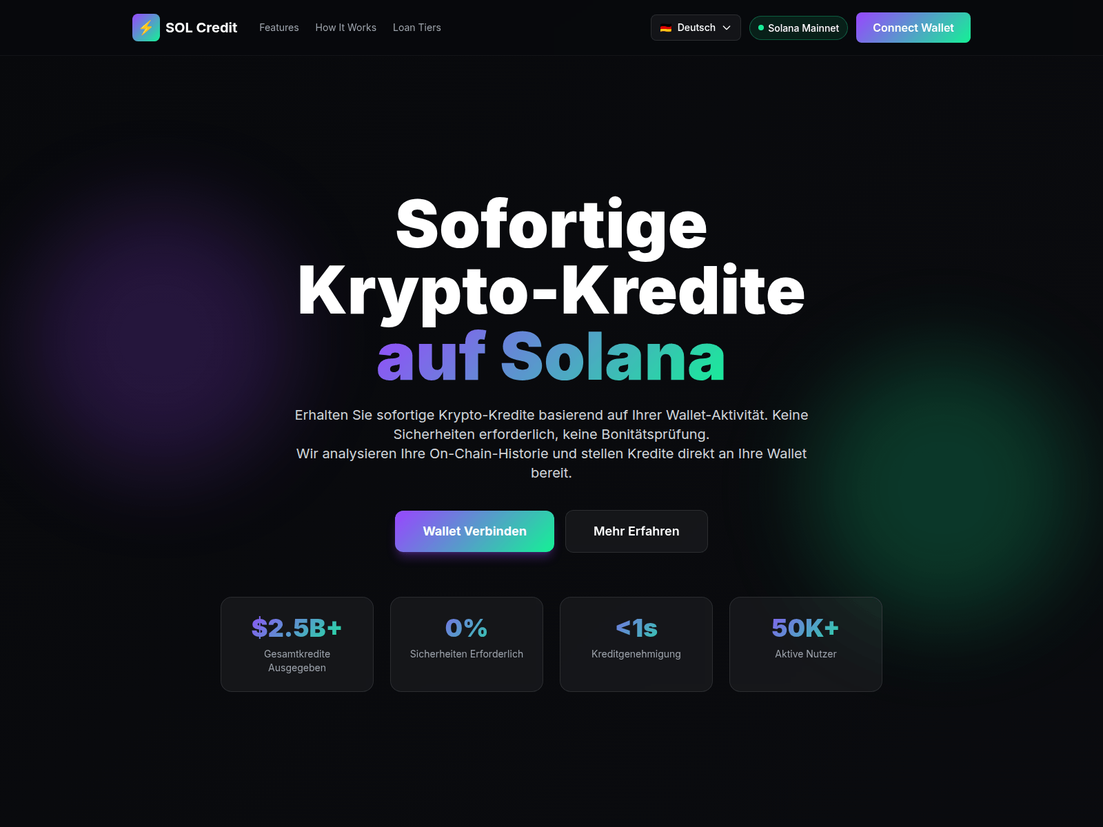 Screenshot of solana.onspace.app