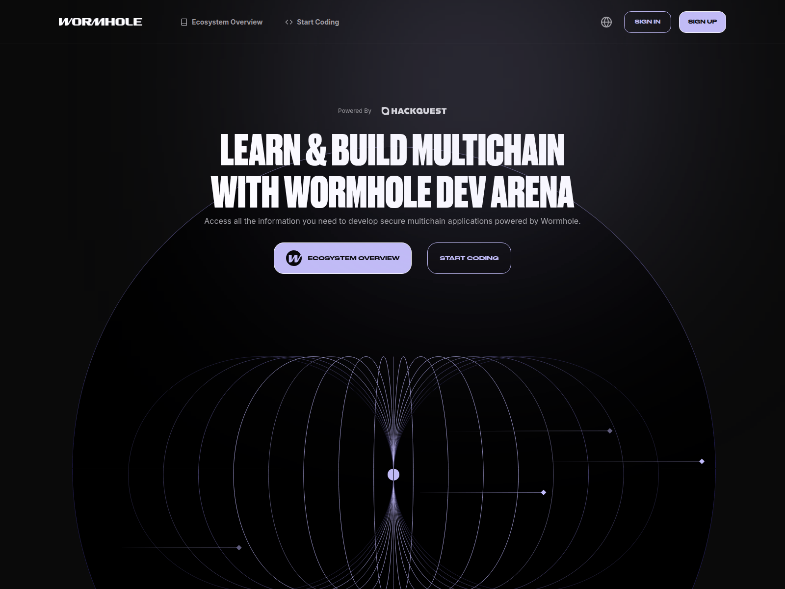 Screenshot of wormhole-academy-wormhole.vercel.app