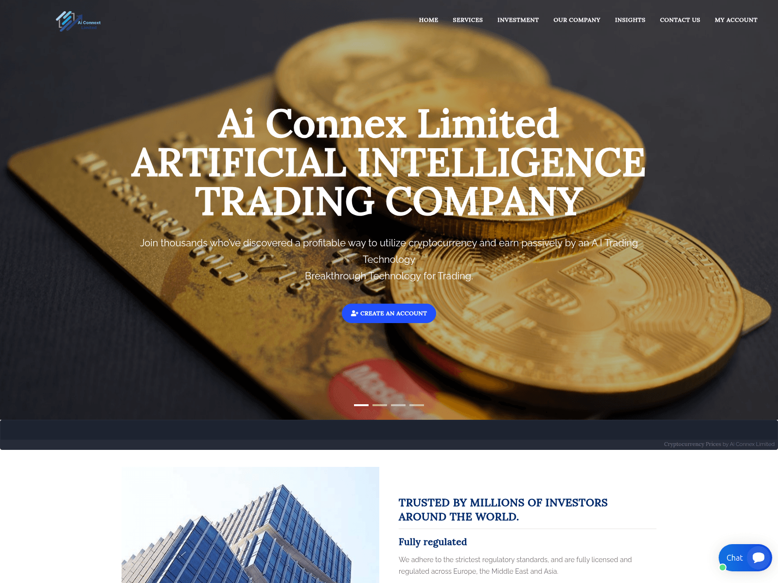 Screenshot of ai-connexlimited.com