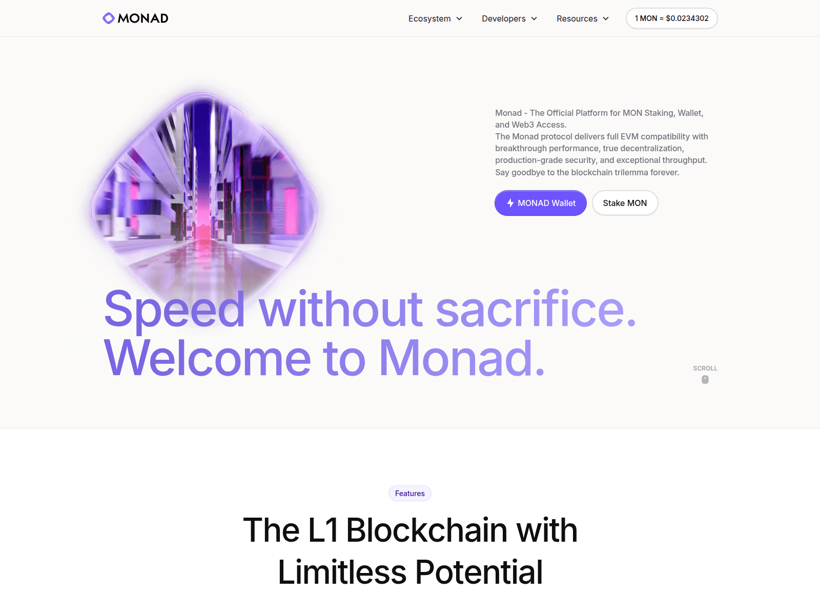 Screenshot of monmonad.com