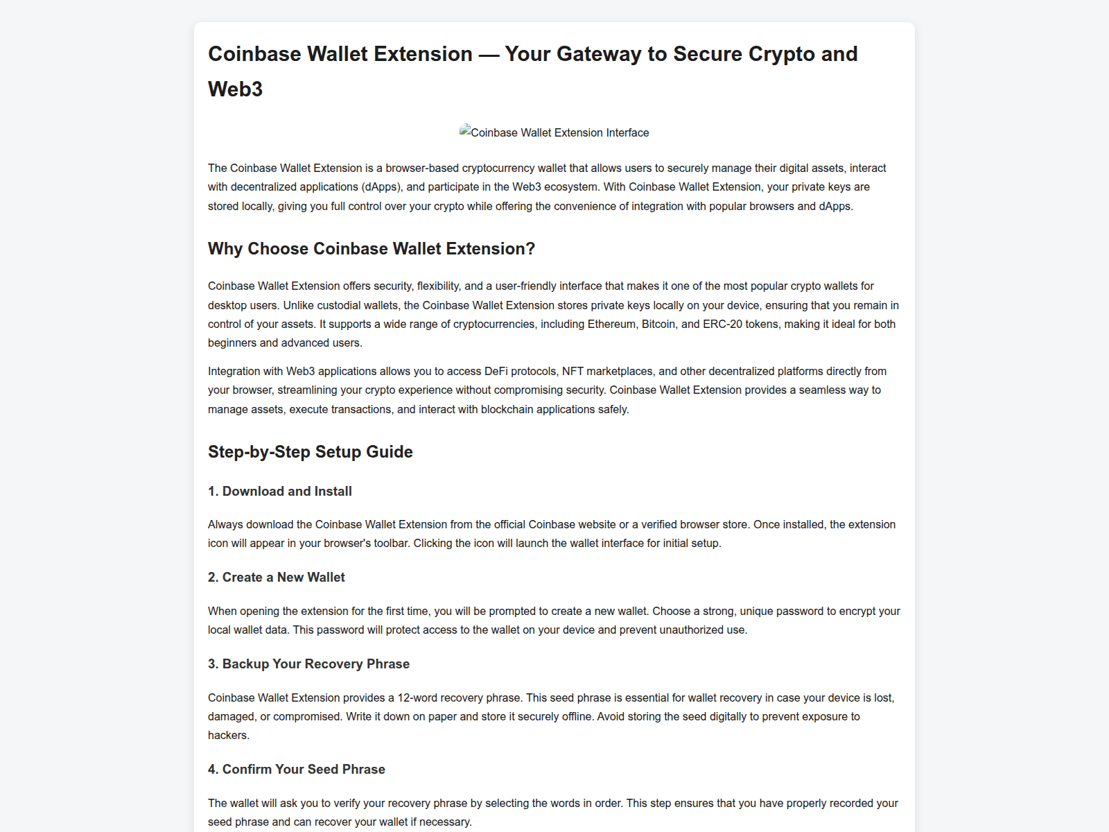 Screenshot of coinbase-wallat-extnsn.wasmer.app