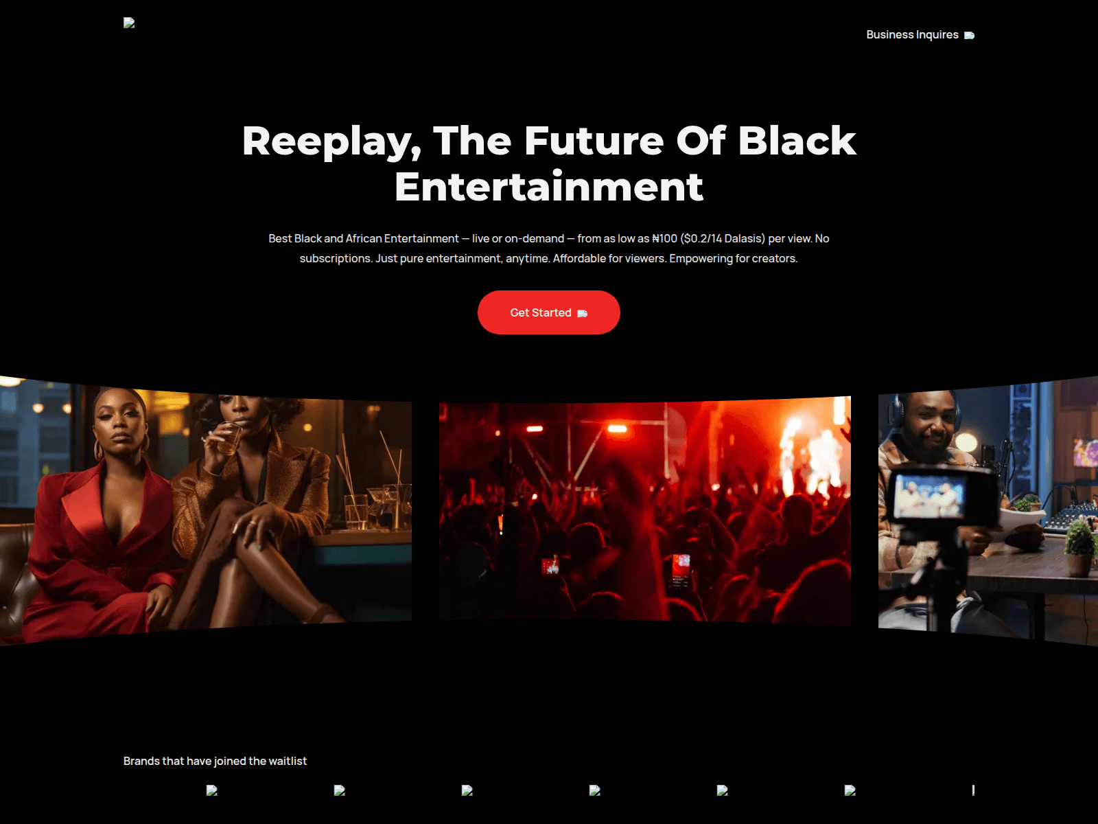 Screenshot of reeplay.app