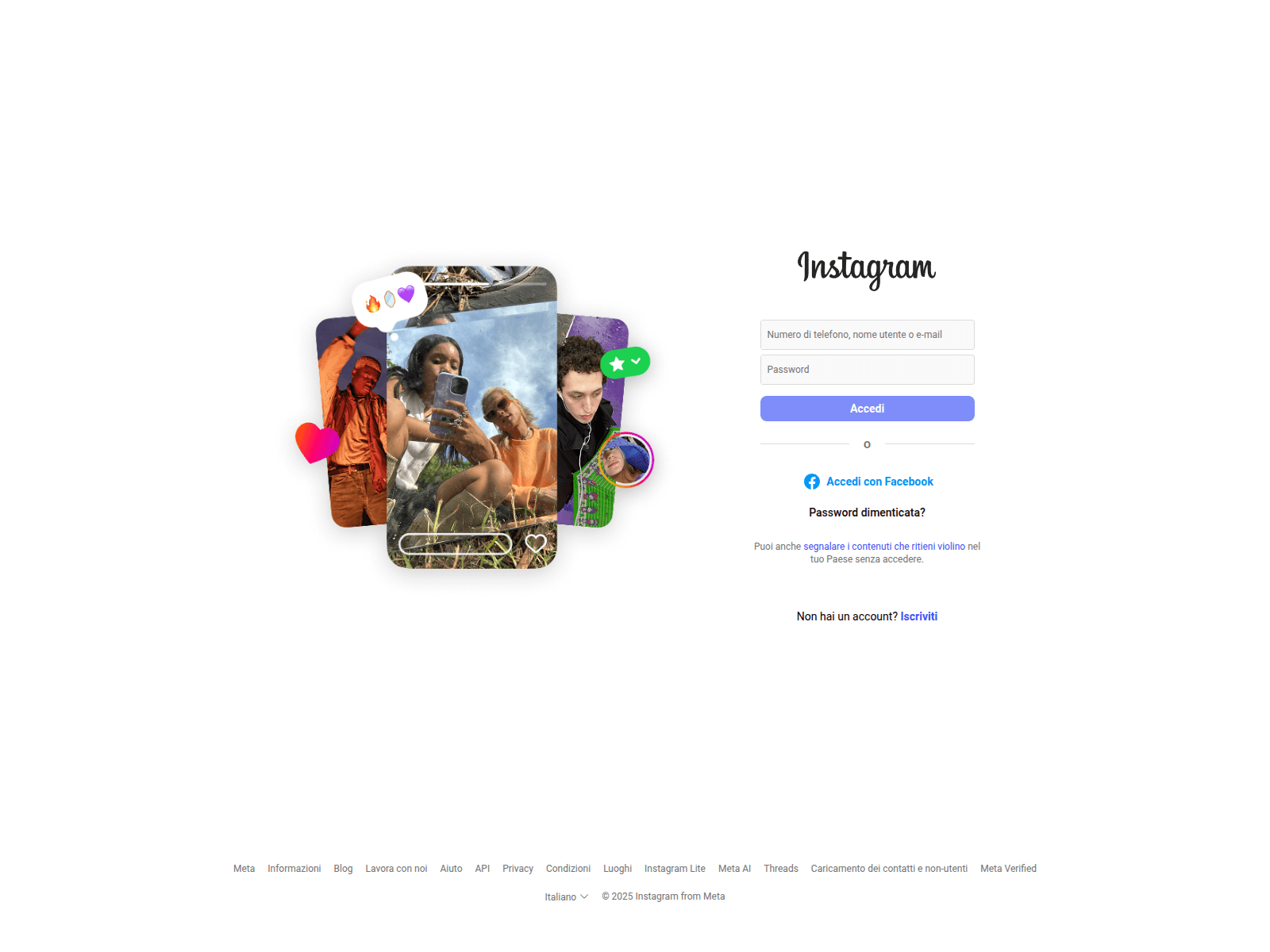 Screenshot of meta-ai-login.github.io