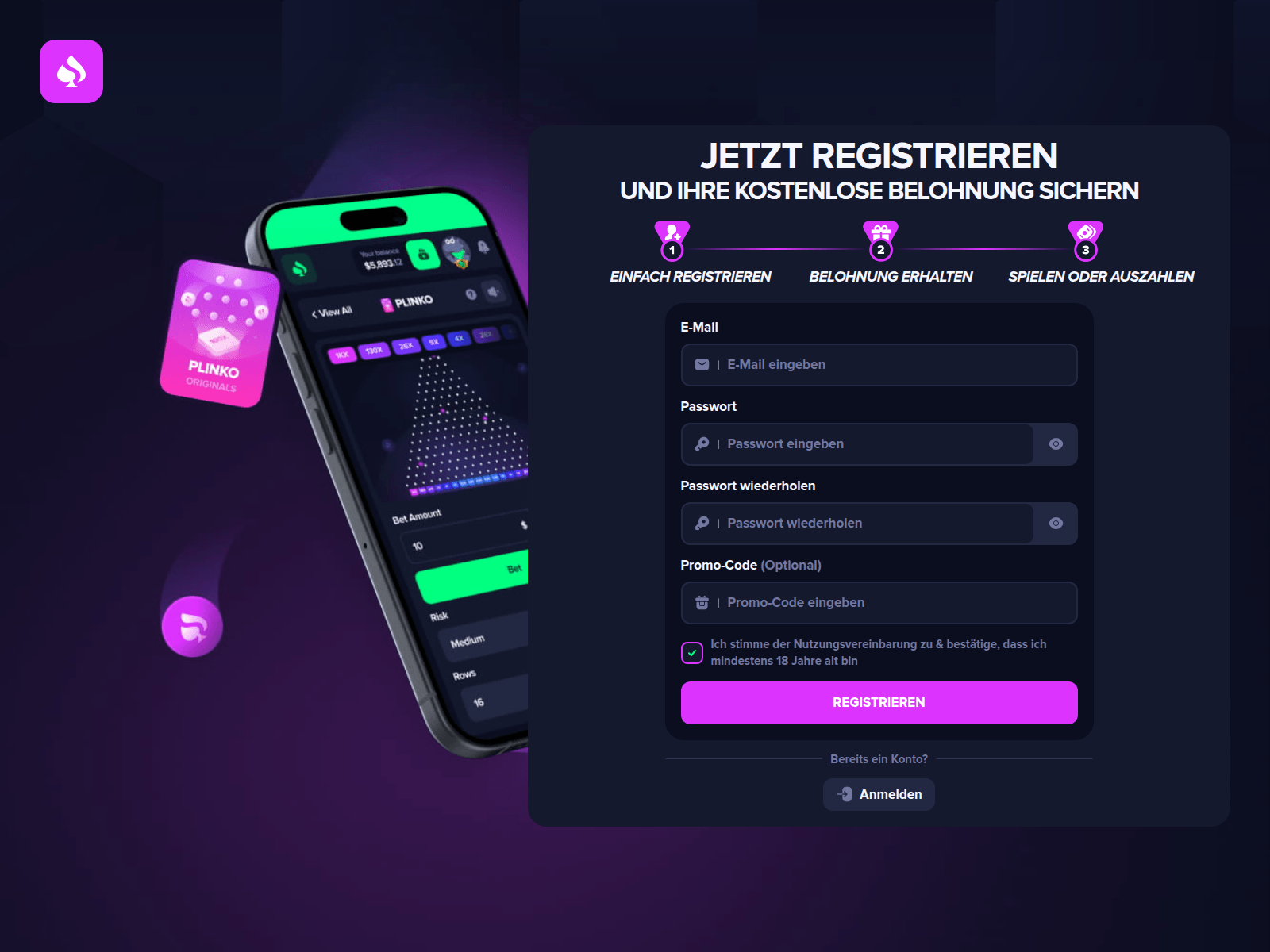 Screenshot of luckstrike.top