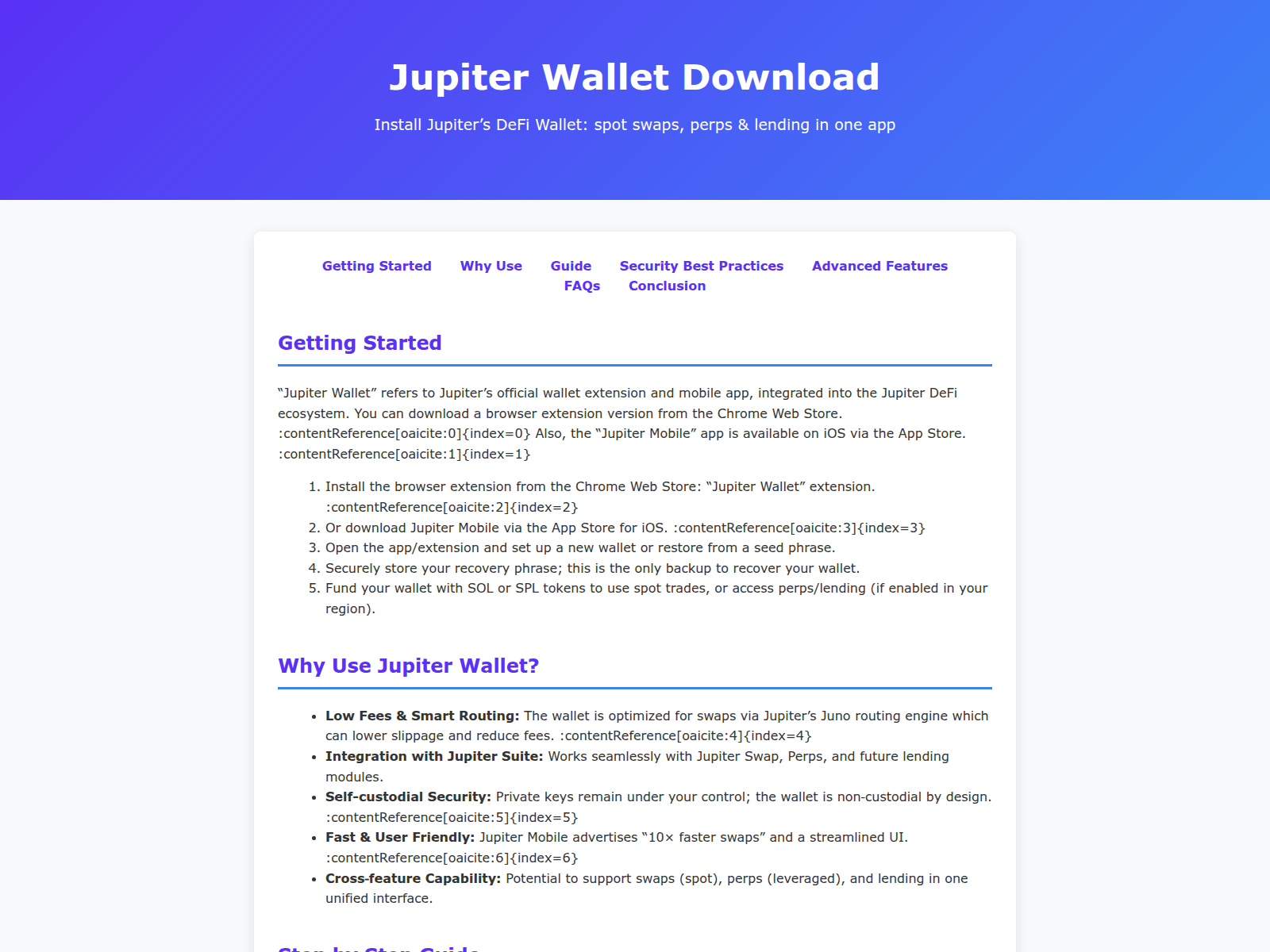 Screenshot of install-new-jupiter-wallet.pages.dev