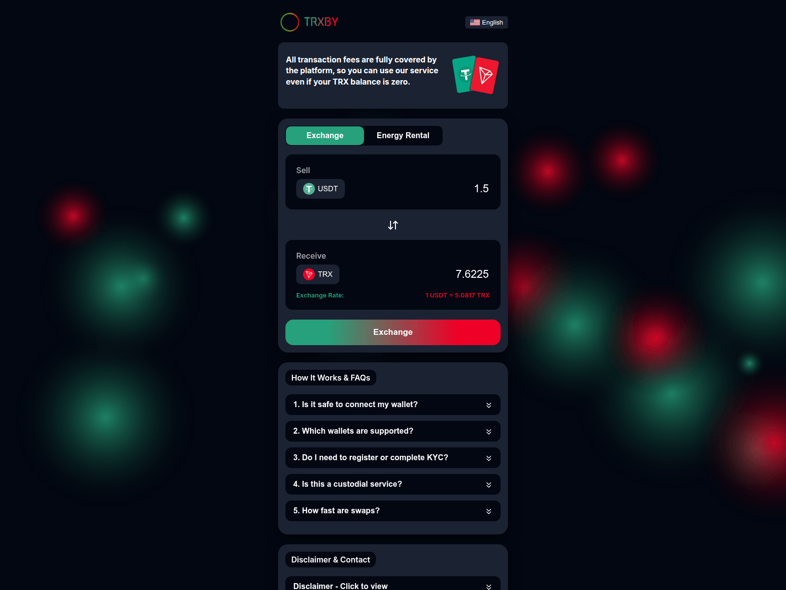 Screenshot of trxby.org