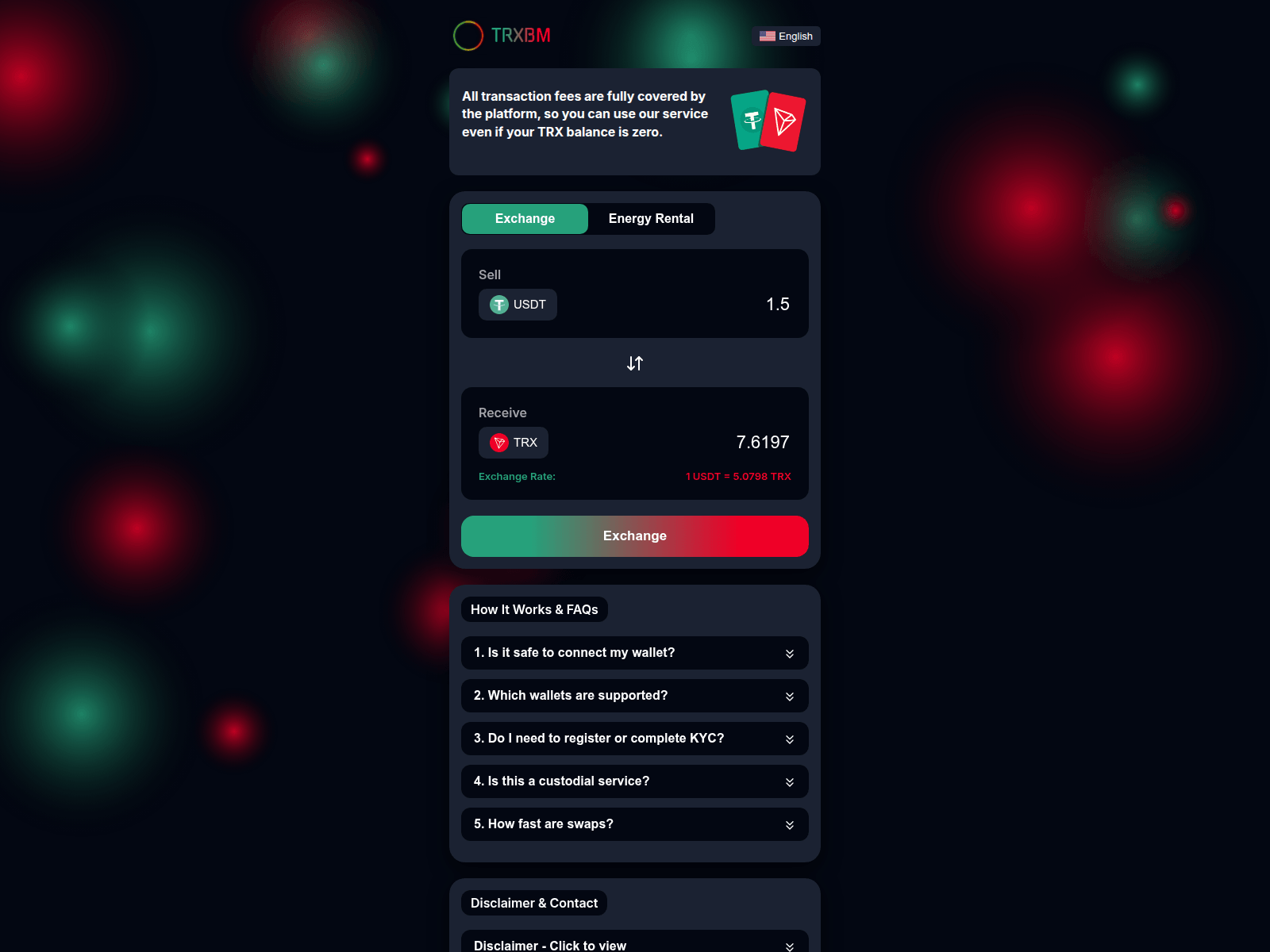 Screenshot of trxbm.org