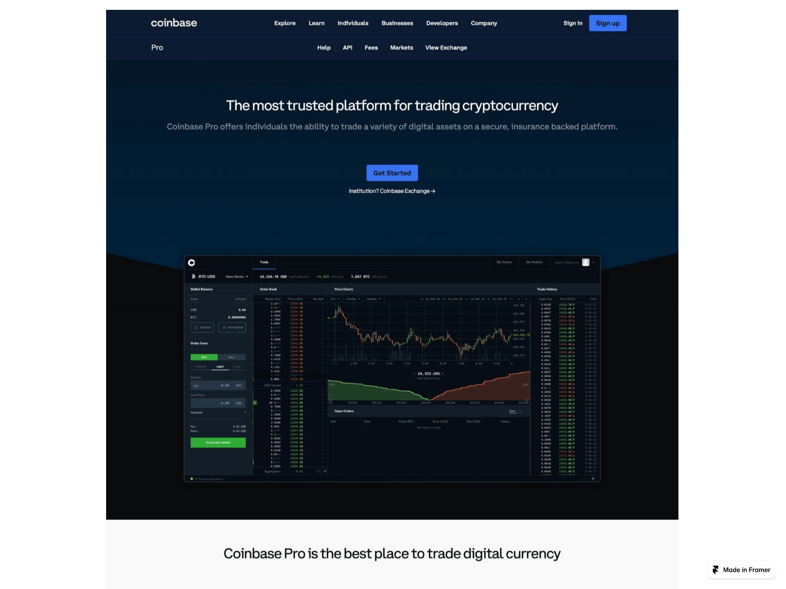 Screenshot of heygog-coionbsdpro.framer.ai