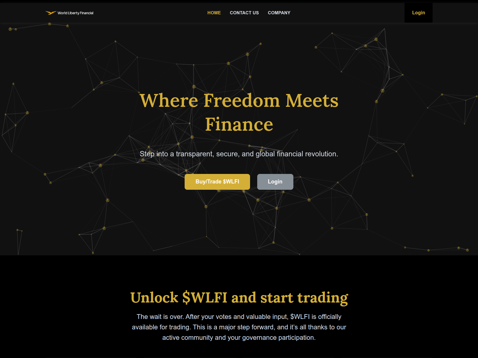 Screenshot of v2worldlibertyfinancial.com.tr