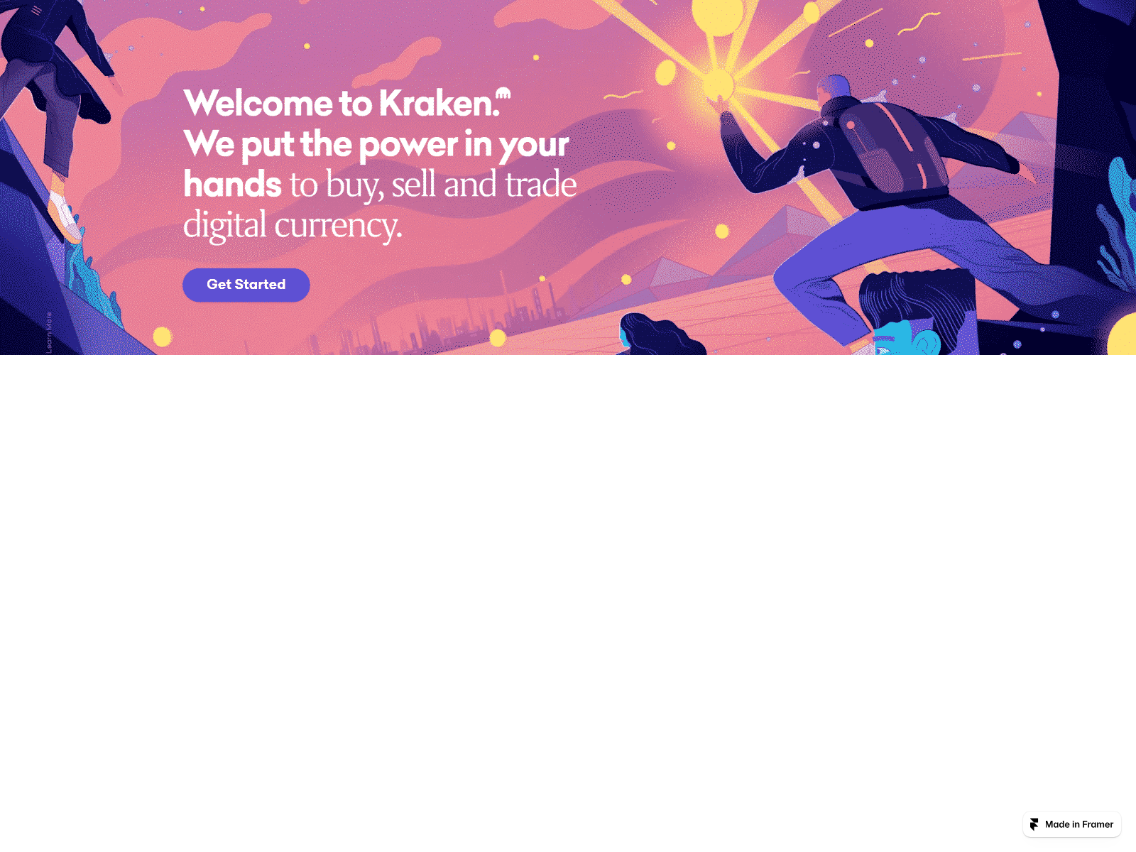 Screenshot of learn-kraken-eng.framer.ai