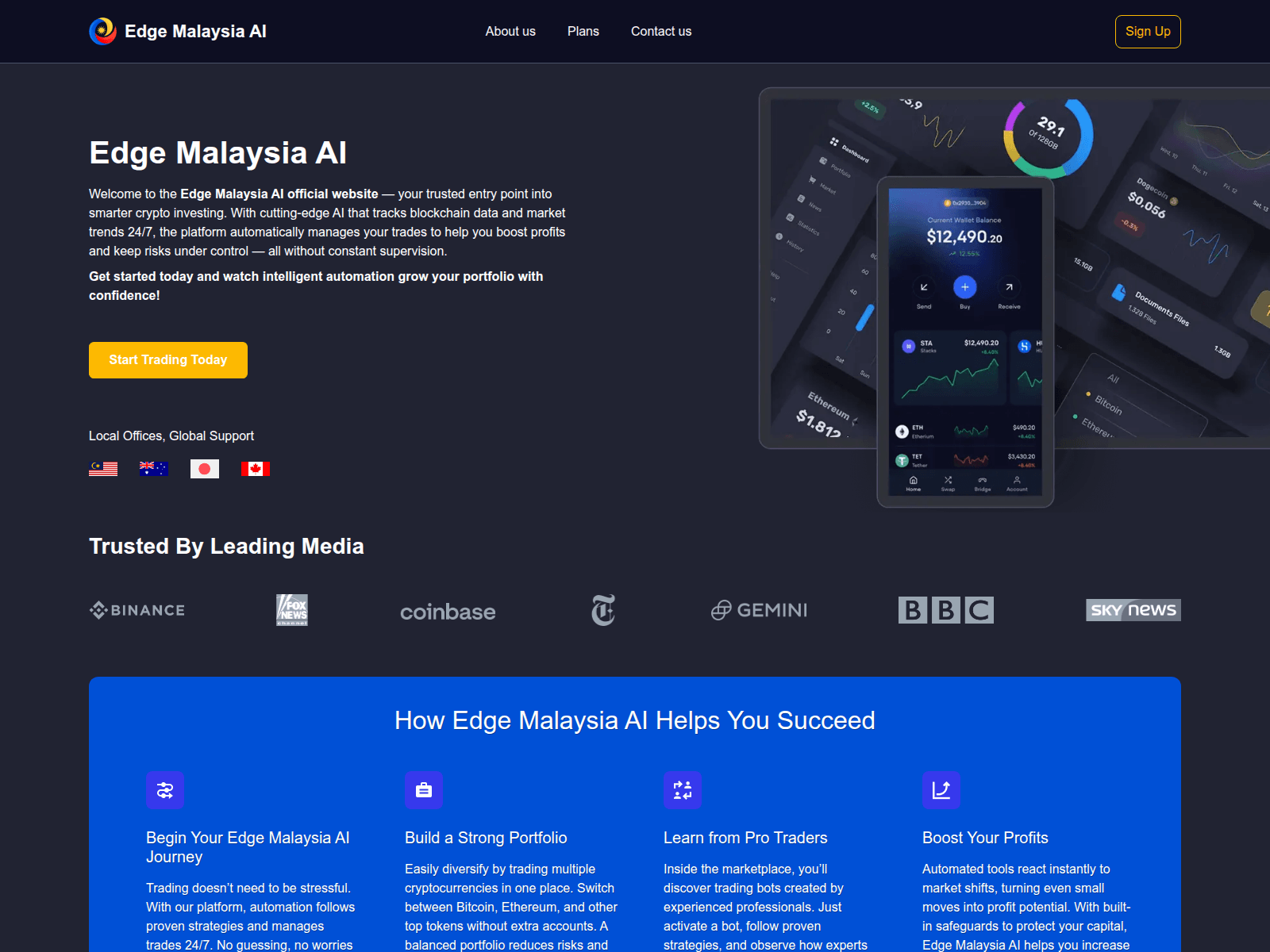 Screenshot of edgemalaysiaai.com