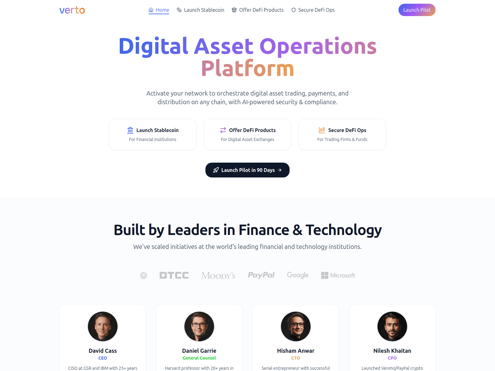 Screenshot of vertoai.net