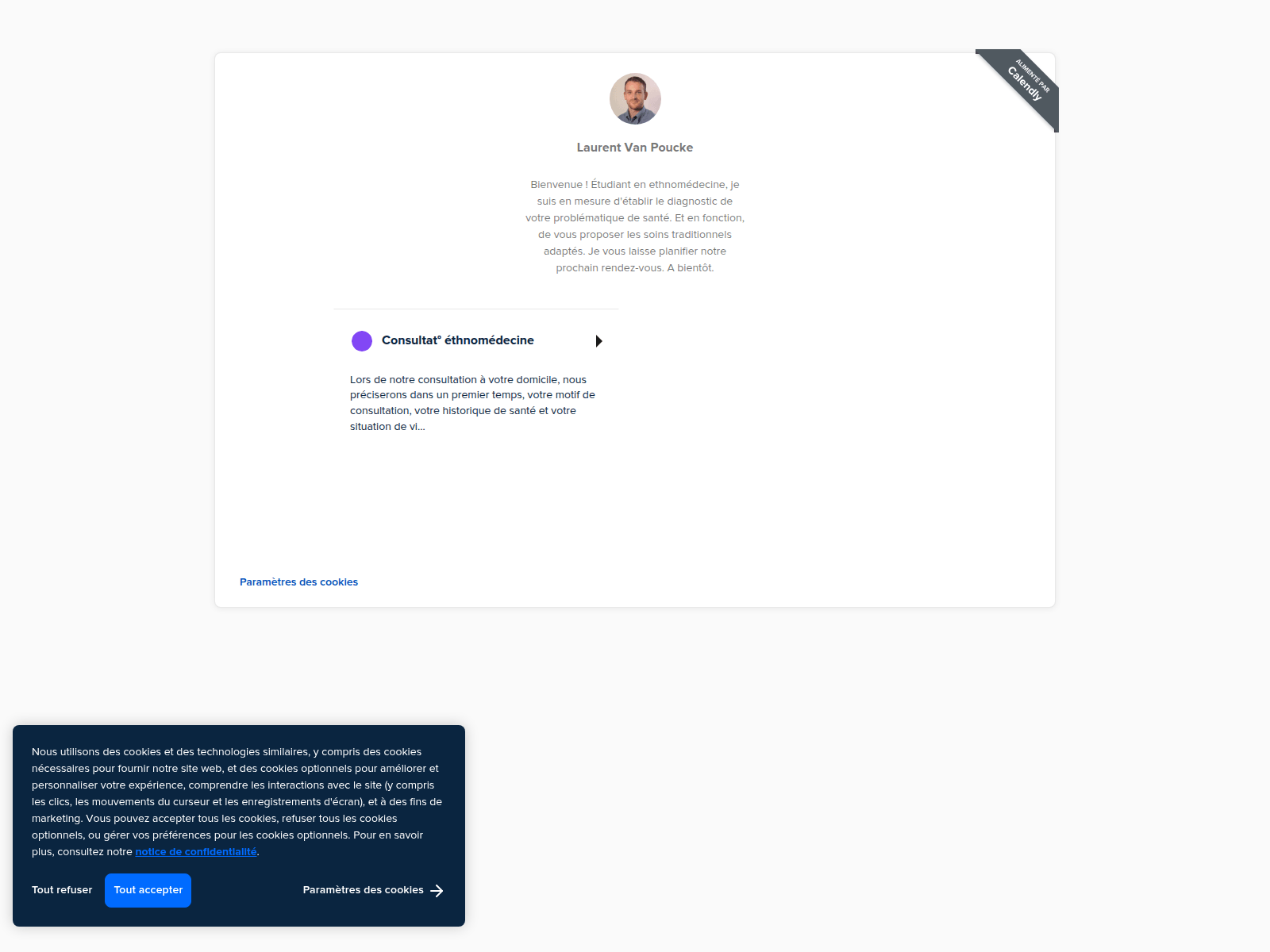 Screenshot of laurent-vp.fr